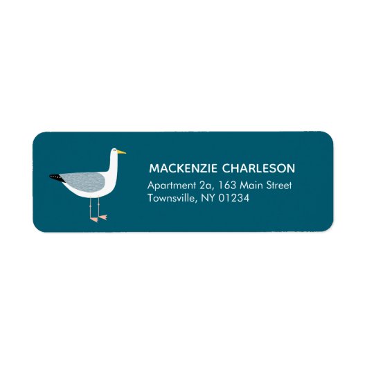 Seagull-Rücksendeadresse (Vorne)