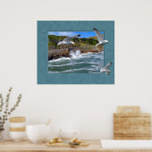 Seagull Scape Poster (Küche)