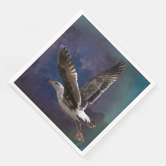 SEAGULL SERVIETTE (Ecke)