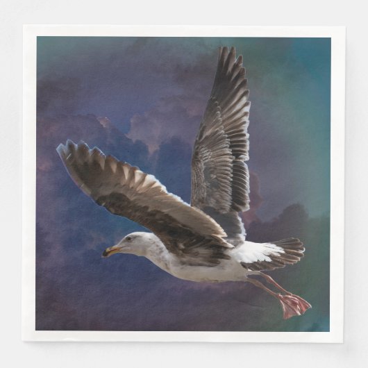 SEAGULL SERVIETTE (Vorderseite)