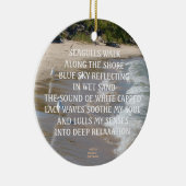 SEAGULL SHORNING ODER PENDANT KERAMIK ORNAMENT (Rechts)