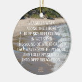 SEAGULL SHORNING ODER PENDANT KERAMIK ORNAMENT (Links)