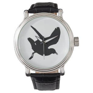 Seagull-Silhouette Armbanduhr