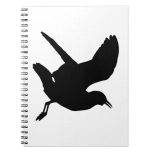 Seagull-Silhouette Notizblock