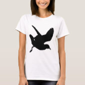 Seagull-Silhouette T-Shirt (Vorderseite)