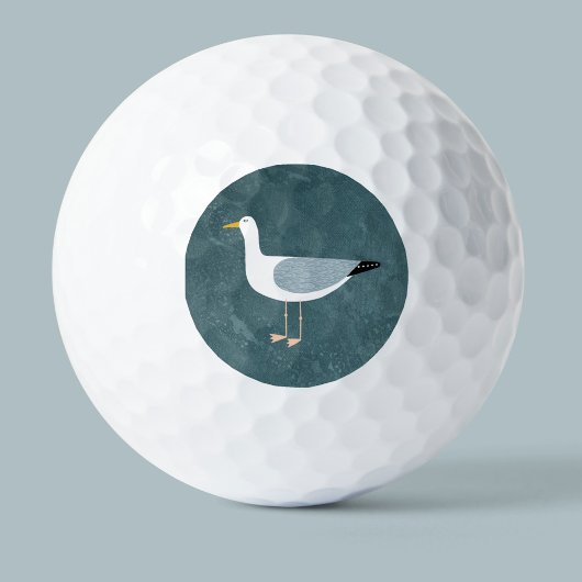 Seagull Stehend Golfball