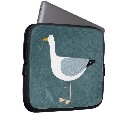 Seagull Stehend Laptopschutzhülle (Vorne Rechts)