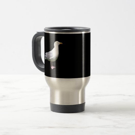 Seagull Stehend Reisebecher (Vorderseite Links)
