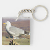 Seagull Stehend Schlüsselanhänger (Rückseite)