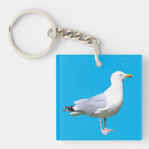 Seagull Stehend Schlüsselanhänger