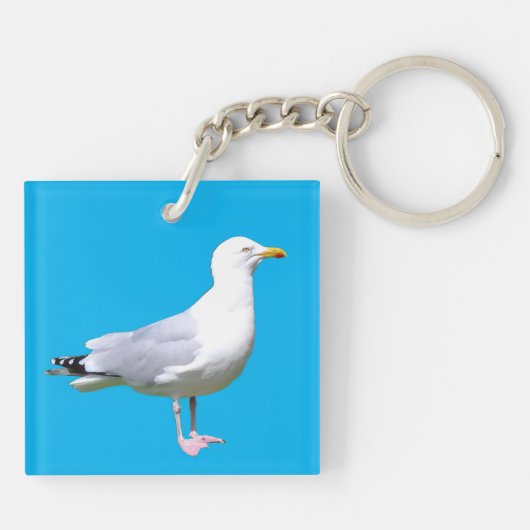 Seagull Stehend Schlüsselanhänger (Rückseite)