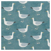 Seagull Stehend Stoff (Nahaufnahme)