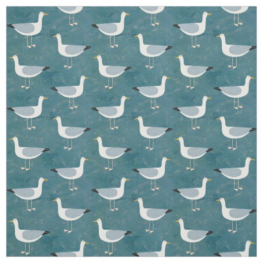 Seagull Stehend Stoff (Muster)