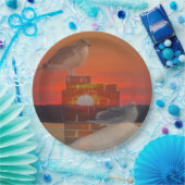 Seagull Sunset Pappteller (Party)