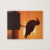 Seagull Sunset Puzzle (Horizontal)