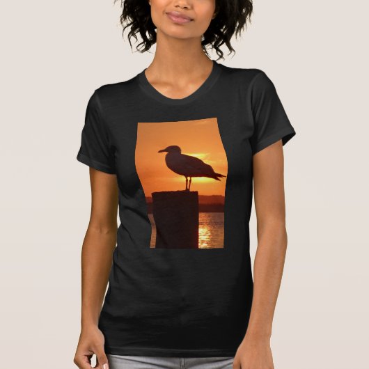 Seagull Sunset T-Shirt (Vorderseite)