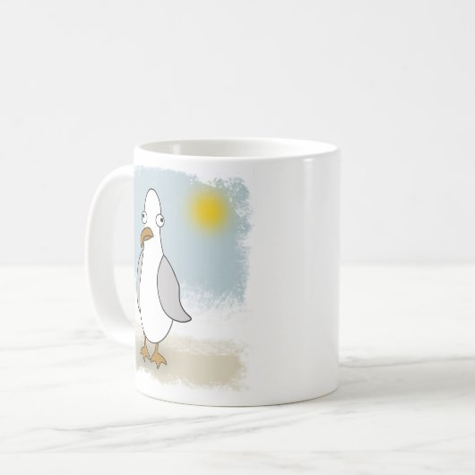 Seagull-Tasse Kaffeetasse (Vorderseite Links)