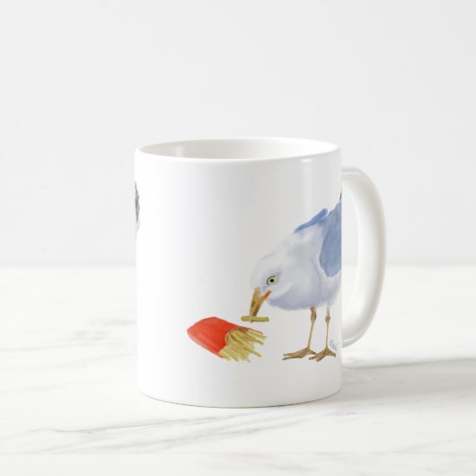 Seagull-Tasse nimmt zwei Kaffeetasse (VorderseiteRechts)