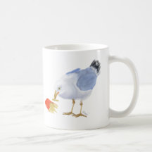 Seagull-Tasse nimmt zwei