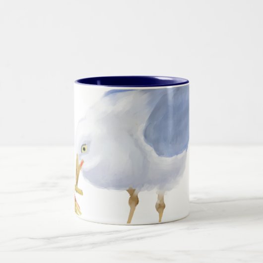 Seagull-Tasse Zweifarbige Tasse (Mittel)