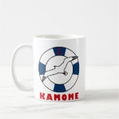 Seagull und Swim Ring Blue Kaffeetasse (Links)