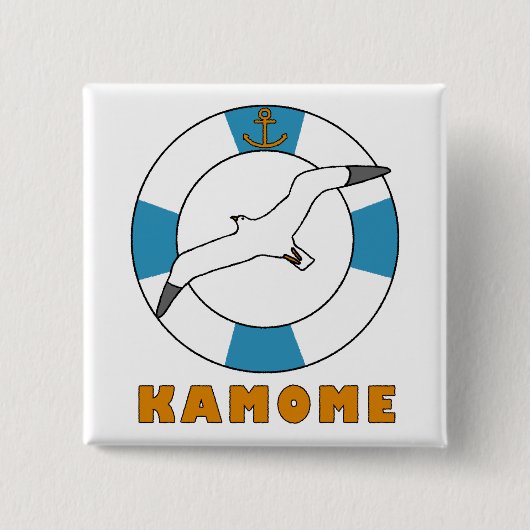 Seagull und Swim Ring Button (Vorderseite)
