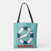 Seagull und Swim Ring Totbeutel Tasche (Rückseite)