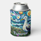 Seagull Van Gogh Style Beach Personalisiert Dosenkühler (Kanne Rückseite)