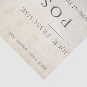 Seagull Vintage französische Postmark Decoupage Seidenpapier (Detail)