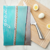 Seagull Vögel Türkisblaue Ozeane Foto Good Vibes Handtuch (Viertel Falte)