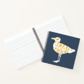 Seagull | Wild und frei Notizbuch (Innenseite)