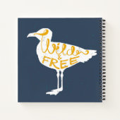 Seagull | Wild und frei Notizbuch (Rückseite)