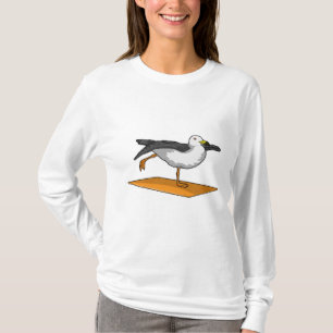 Seagull Yoga Mediation Fitness T-Shirt