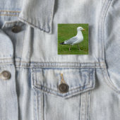 Seagull zu Fuß im Park Button (Beispiel)