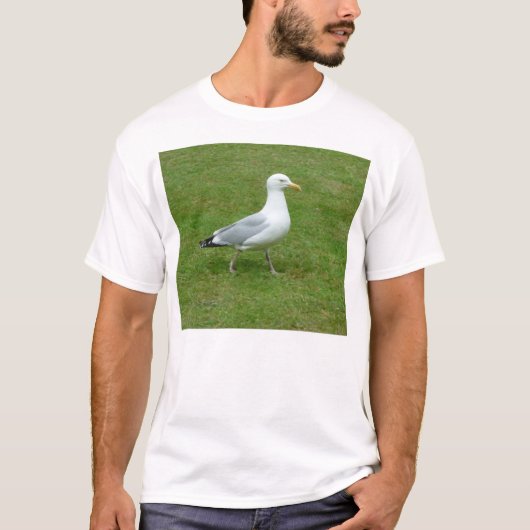 Seagull zu Fuß im Park T-Shirt (Vorderseite)