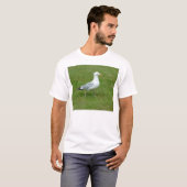 Seagull zu Fuß im Park T-Shirt (Vorne ganz)