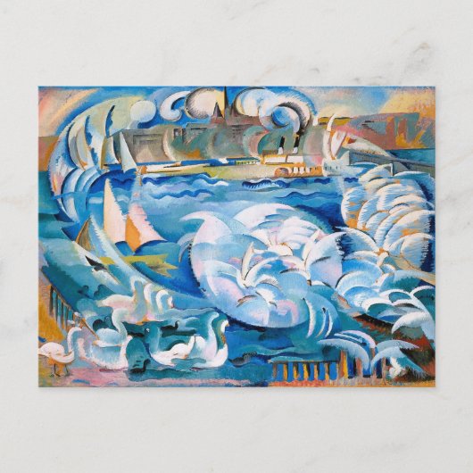Seagullienflug von Alice Bailly Postkarte (Vorderseite)
