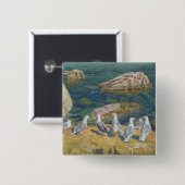 Seagulls, 1910 button (Vorne & Hinten)