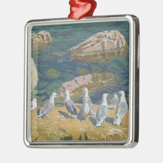 Seagulls, 1910 ornament aus metall (Links)