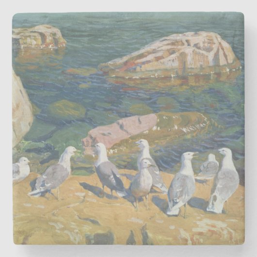 Seagulls, 1910 steinuntersetzer (Vorderseite)
