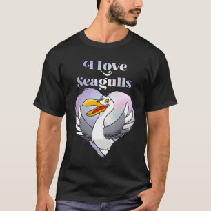 Seagulls Bird Lover I Liebe Seagulls Bird Liebhabe T-Shirt