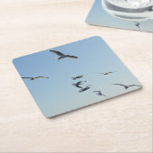 Seagulls Flying Untersetzer (angewinkelt)