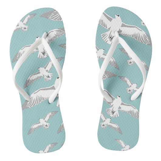 Seagulls Galore Flip Flops Badesandalen (Fußbett)