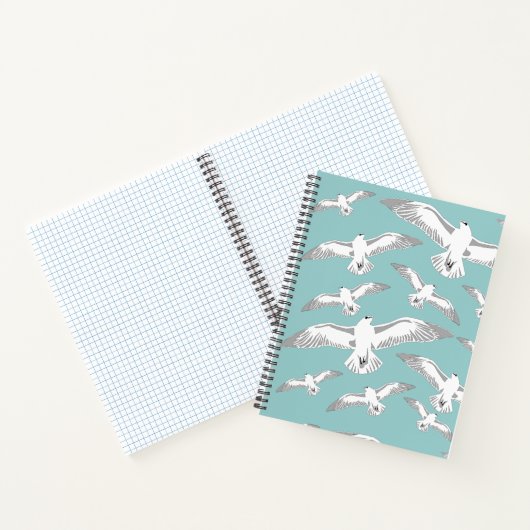 Seagulls Galore Notebook Notizblock (Innenseite)