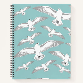 Seagulls Galore Notebook Notizblock