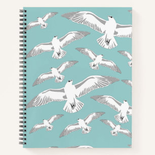Seagulls Galore Notebook Notizblock