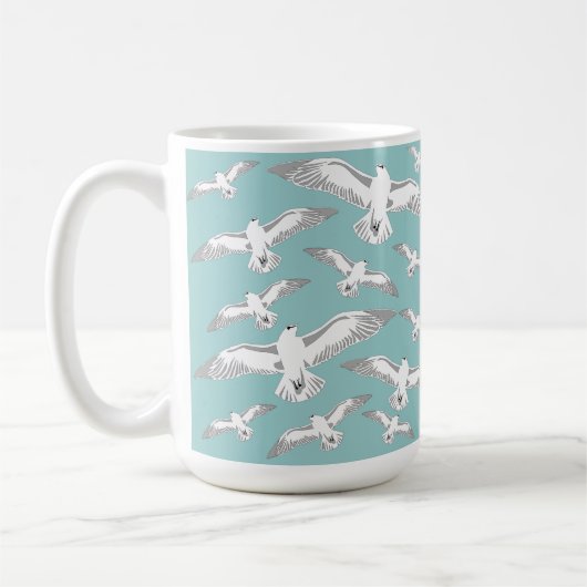 Seagulls Galore Tasse (Links)