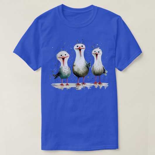 Seagulls lachen 1 T-Shirt (Design vorne)