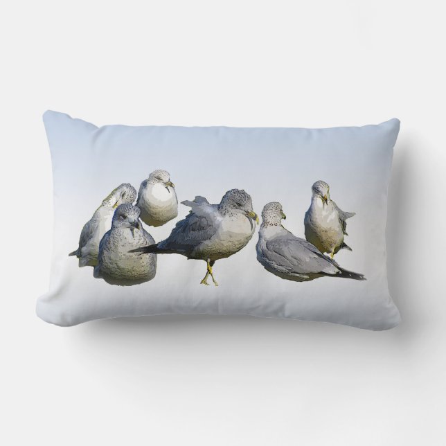 Seagulls Lendenkissen (Vorderseite)