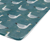 Seagulls Nautical Schneidebrett (Ecke)